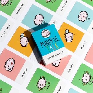 The School Of Mindfulness Game Kids Mindful Talk Cards Meaningful Conversation